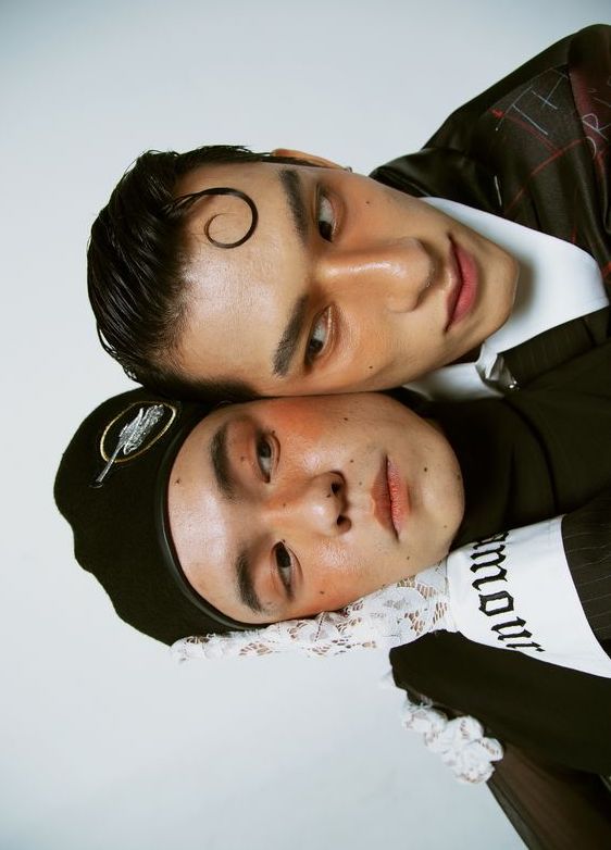 Chinese male models redefining genderless fashion