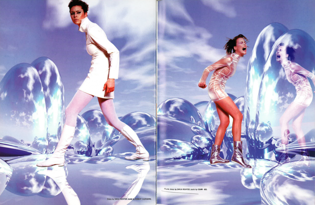 Editorial image from ‘Glacial Effect’ - Project X Magazine (Nov/Dec 1995)